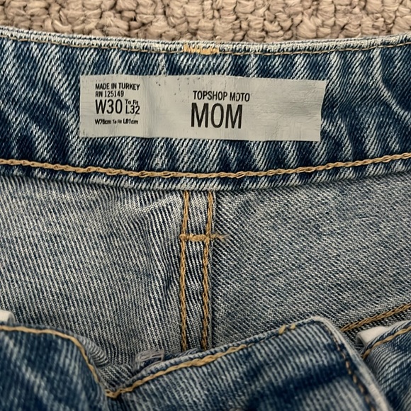 TOPSHOP Moto Mom Jean - Picture 3 of 7